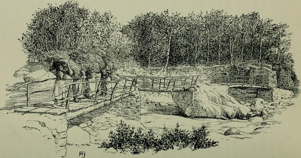 An illustration from Rambles in the Pyrenees and the adjacent districts, Gascony, Pays de Foix [and] Roussillon, 1912, leaf 387