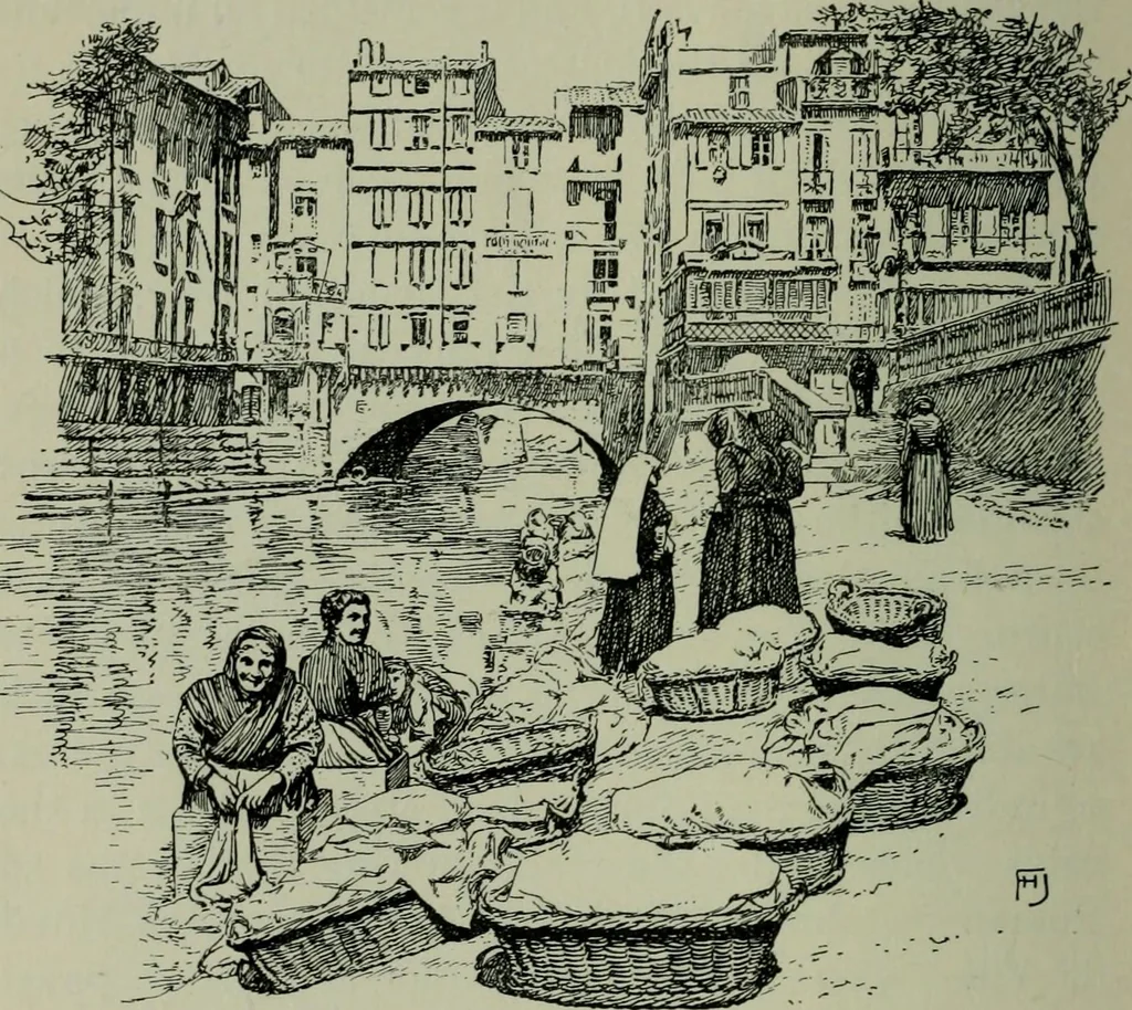 An illustration from Rambles in the Pyrenees and the adjacent districts, Gascony, Pays de Foix [and] Roussillon, 1912, leaf 389