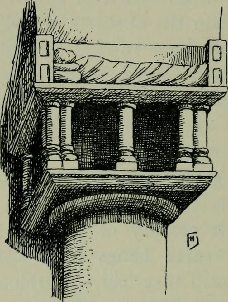 An illustration from Rambles in the Pyrenees and the adjacent districts, Gascony, Pays de Foix [and] Roussillon, 1912, leaf 41