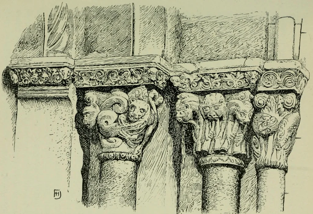 An illustration from Rambles in the Pyrenees and the adjacent districts, Gascony, Pays de Foix [and] Roussillon, 1912, leaf 418