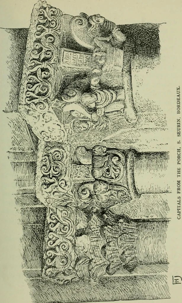 An illustration from Rambles in the Pyrenees and the adjacent districts, Gascony, Pays de Foix [and] Roussillon, 1912, leaf 42