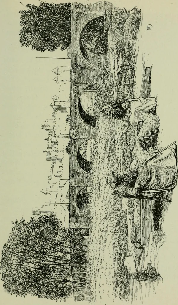 An illustration from Rambles in the Pyrenees and the adjacent districts, Gascony, Pays de Foix [and] Roussillon, 1912, leaf 424