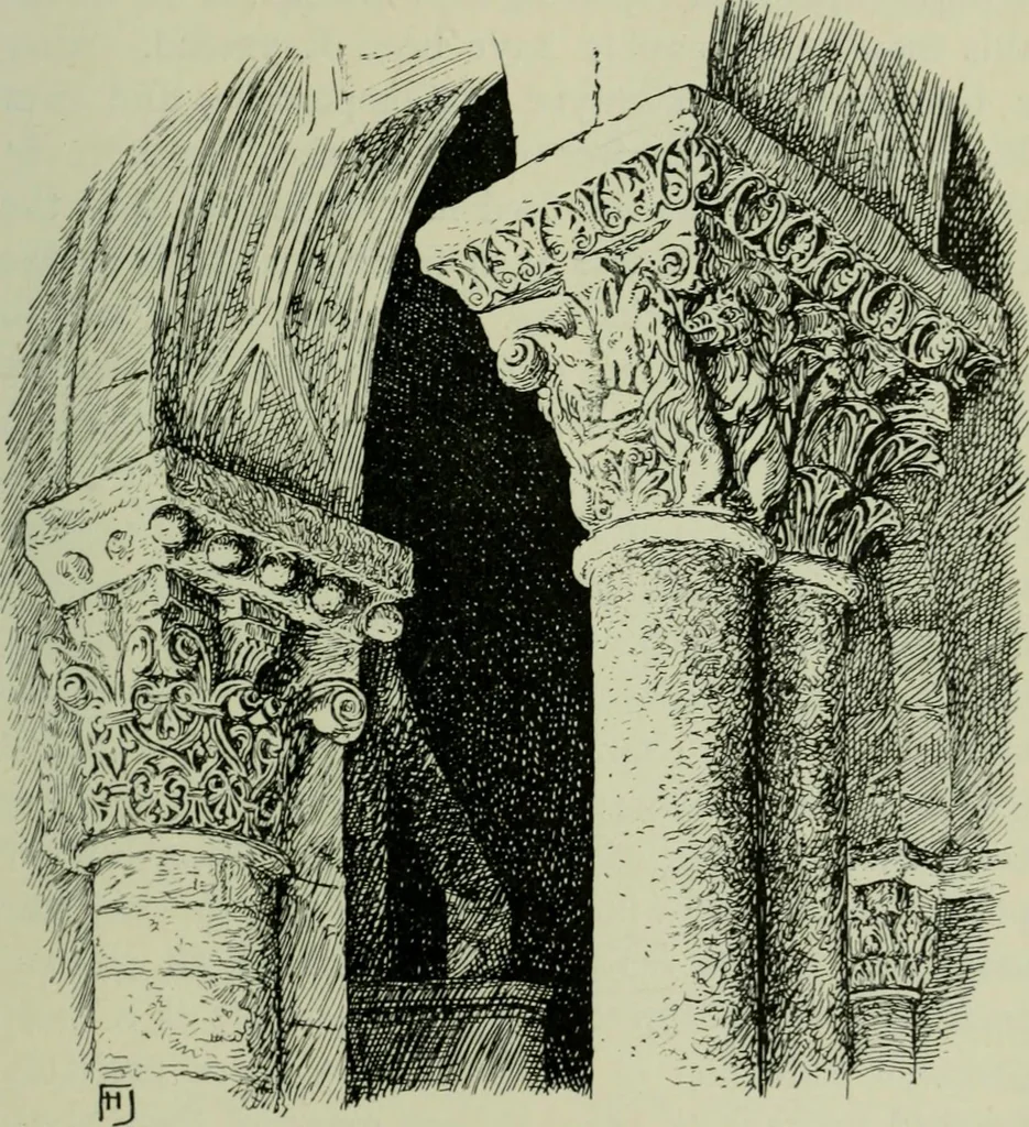 An illustration from Rambles in the Pyrenees and the adjacent districts, Gascony, Pays de Foix [and] Roussillon, 1912, leaf 442