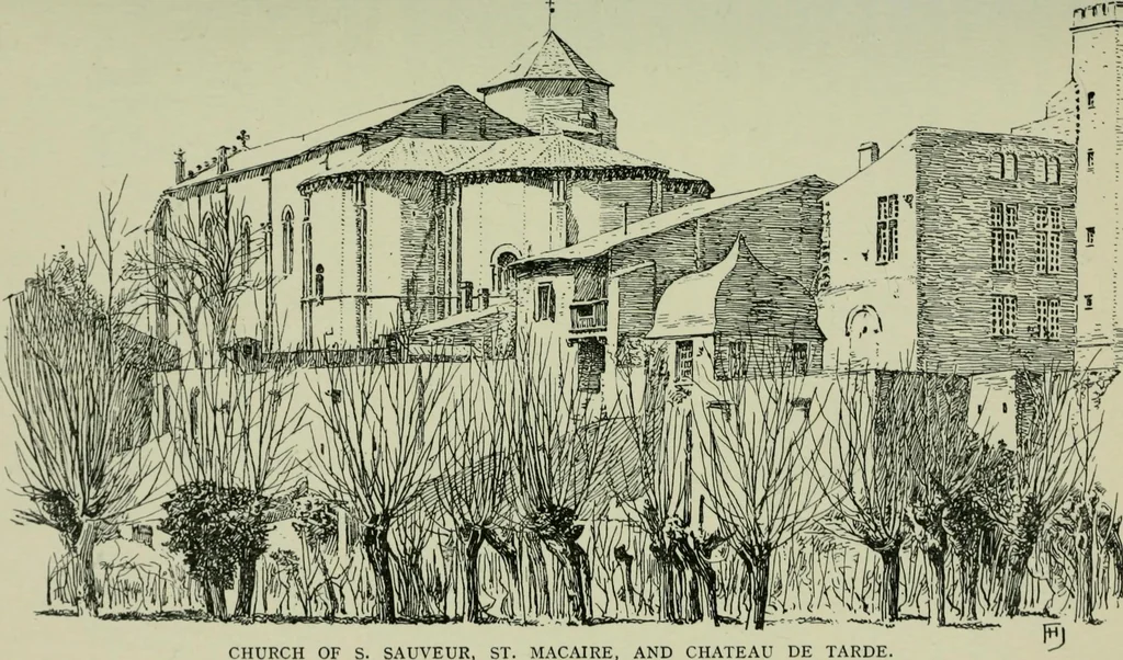 An illustration from Rambles in the Pyrenees and the adjacent districts, Gascony, Pays de Foix [and] Roussillon, 1912, leaf 50