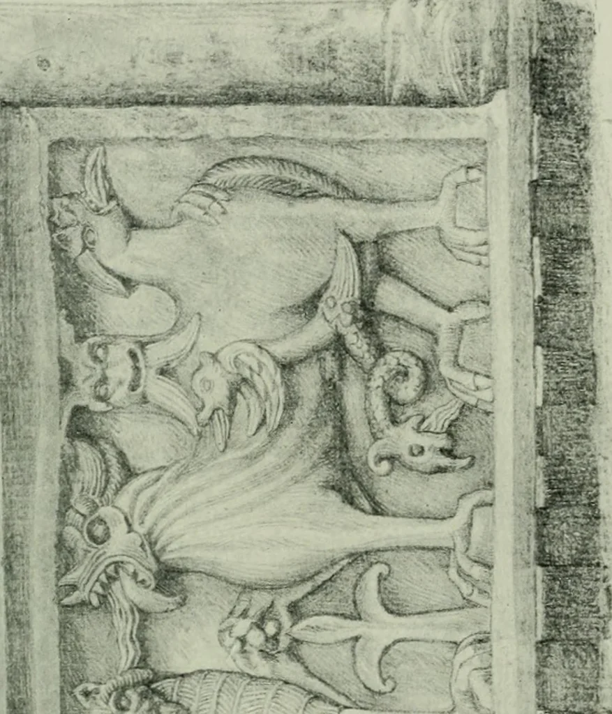 An illustration from Rambles in the Pyrenees and the adjacent districts, Gascony, Pays de Foix [and] Roussillon, 1912, leaf 66