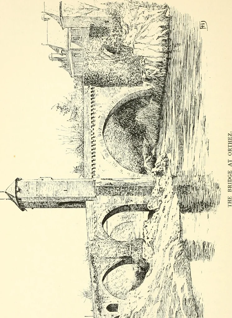 An illustration from Rambles in the Pyrenees and the adjacent districts, Gascony, Pays de Foix, & Roussillon, 1912, leaf 109