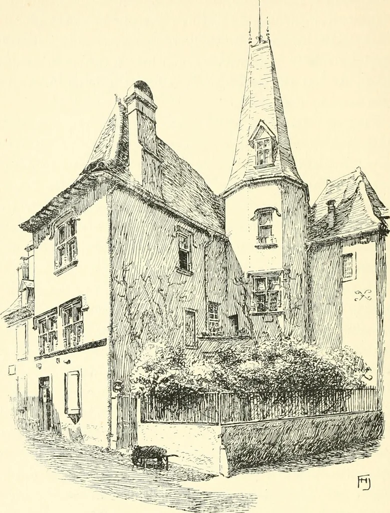 An illustration from Rambles in the Pyrenees and the adjacent districts, Gascony, Pays de Foix, & Roussillon, 1912, leaf 115