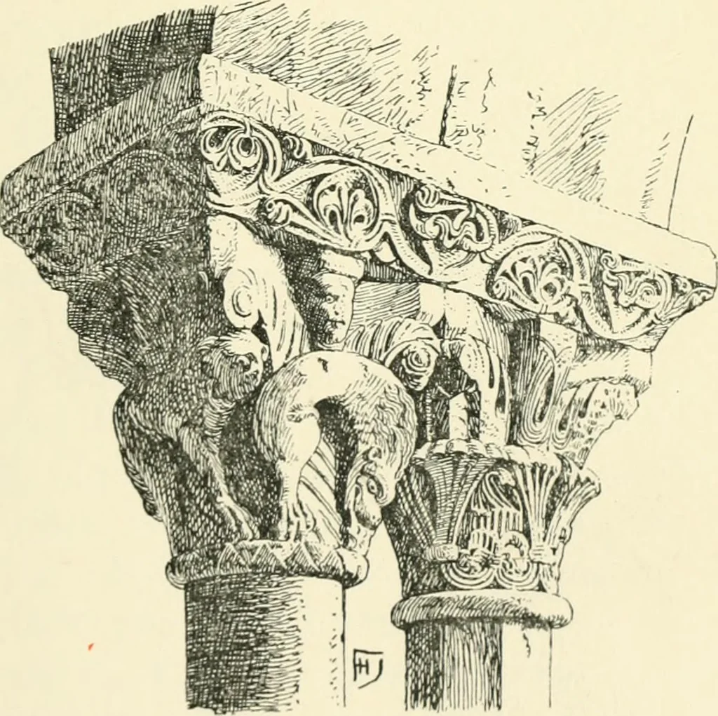 An illustration from Rambles in the Pyrenees and the adjacent districts, Gascony, Pays de Foix, & Roussillon, 1912, leaf 12