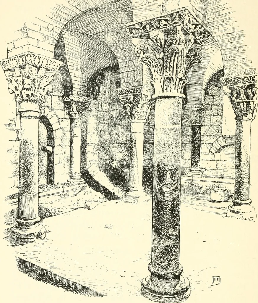 An illustration from Rambles in the Pyrenees and the adjacent districts, Gascony, Pays de Foix, & Roussillon, 1912, leaf 121