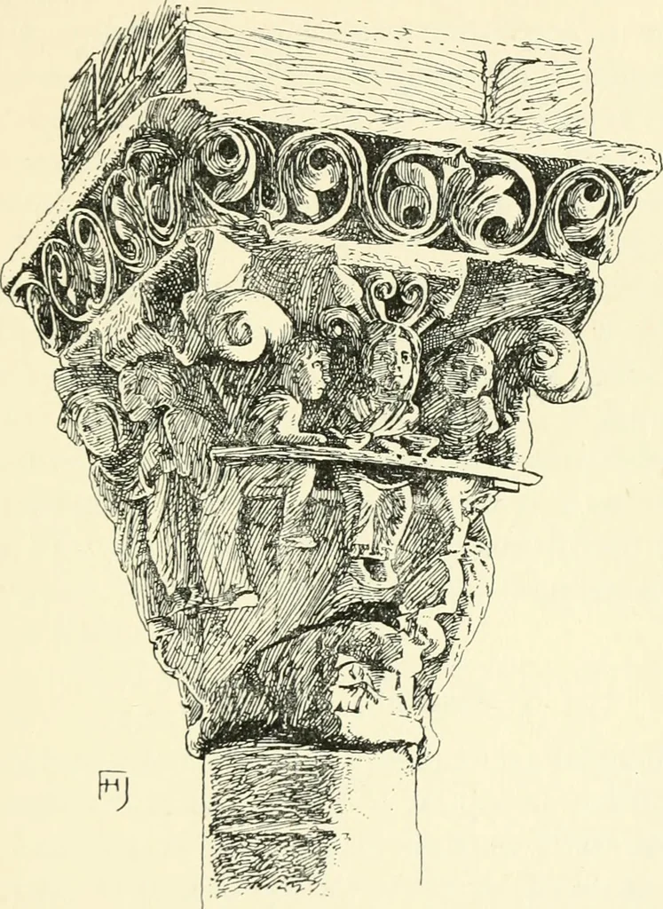 An illustration from Rambles in the Pyrenees and the adjacent districts, Gascony, Pays de Foix, & Roussillon, 1912, leaf 126
