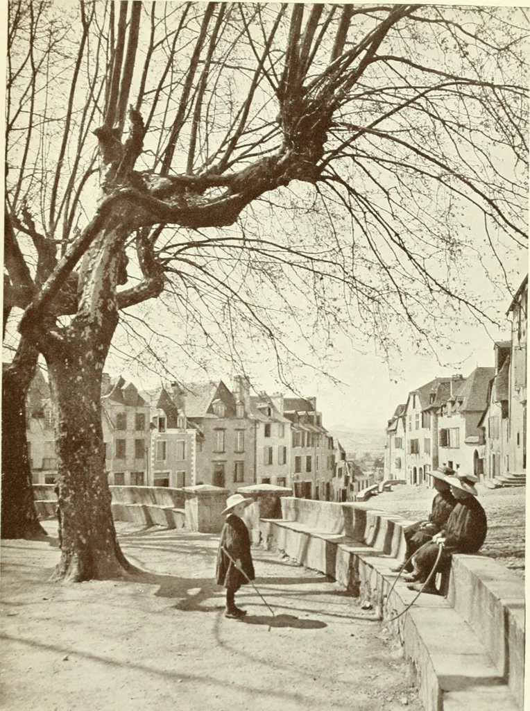 An illustration from Rambles in the Pyrenees and the adjacent districts, Gascony, Pays de Foix, & Roussillon, 1912, leaf 140