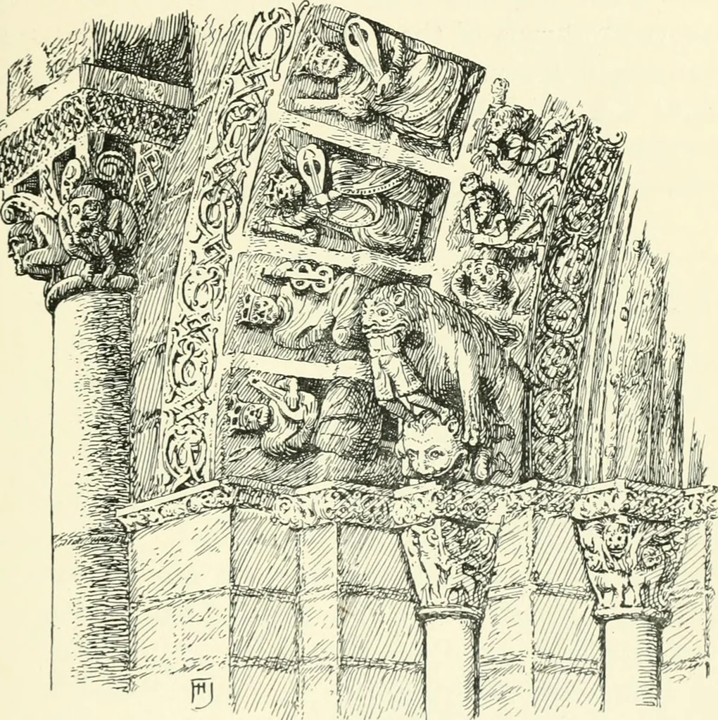 An illustration from Rambles in the Pyrenees and the adjacent districts, Gascony, Pays de Foix, & Roussillon, 1912, leaf 146