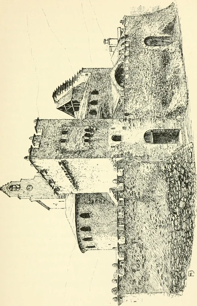 An illustration from Rambles in the Pyrenees and the adjacent districts, Gascony, Pays de Foix, & Roussillon, 1912, leaf 156