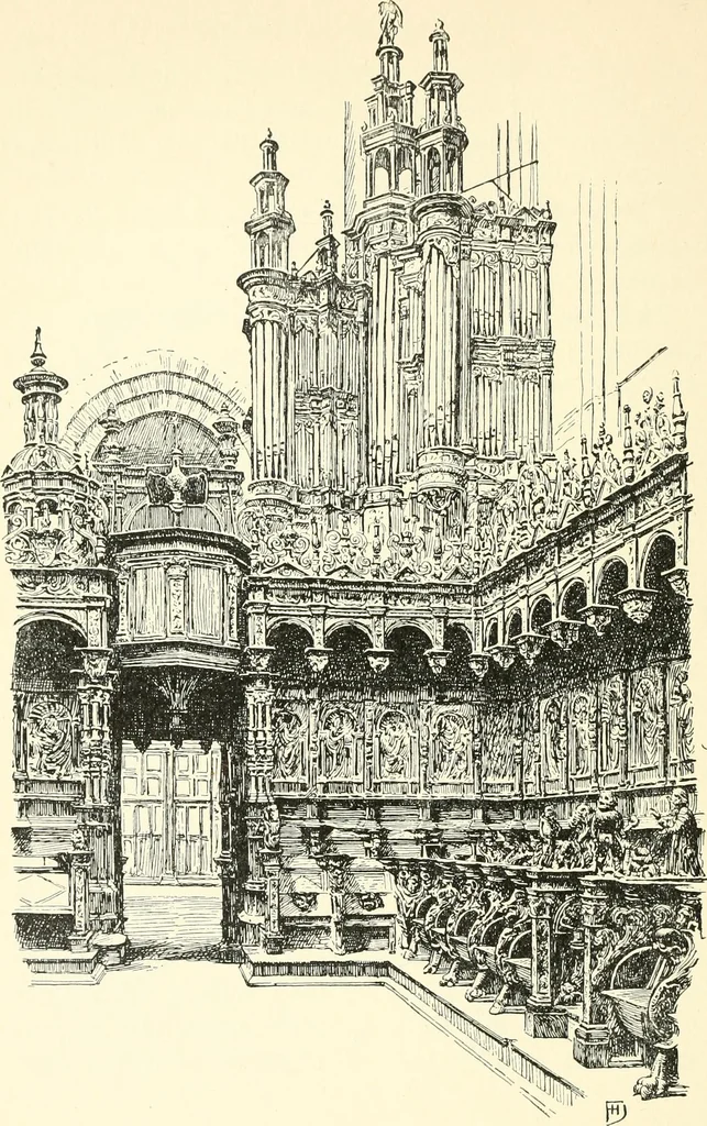 An illustration from Rambles in the Pyrenees and the adjacent districts, Gascony, Pays de Foix, & Roussillon, 1912, leaf 185