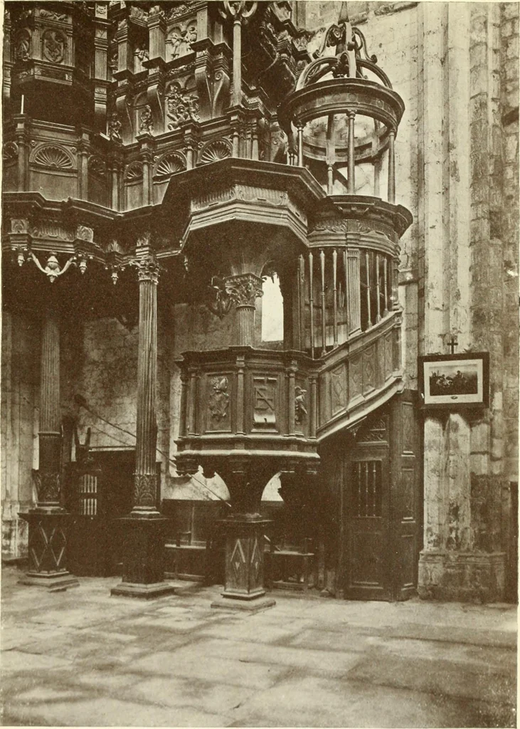 An illustration from Rambles in the Pyrenees and the adjacent districts, Gascony, Pays de Foix, & Roussillon, 1912, leaf 188