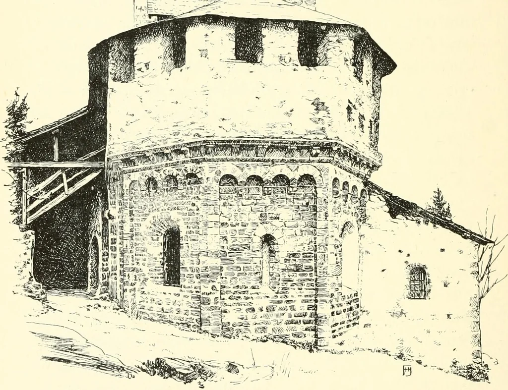 An illustration from Rambles in the Pyrenees and the adjacent districts, Gascony, Pays de Foix, & Roussillon, 1912, leaf 229