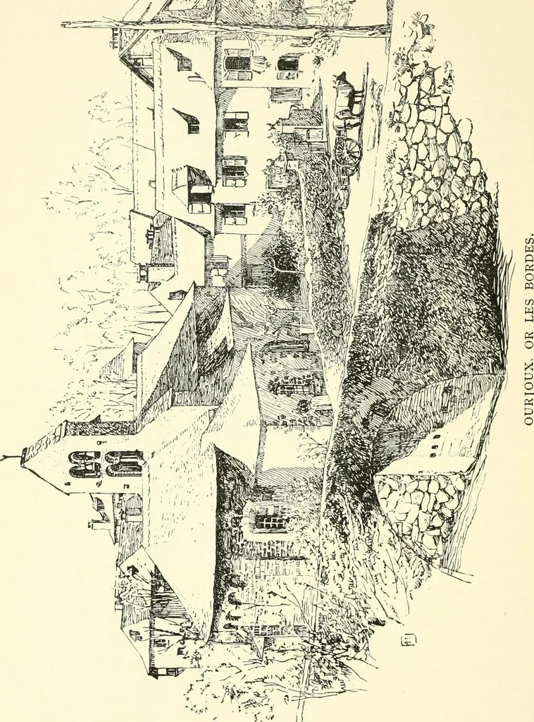 An illustration from Rambles in the Pyrenees and the adjacent districts, Gascony, Pays de Foix, & Roussillon, 1912, leaf 233