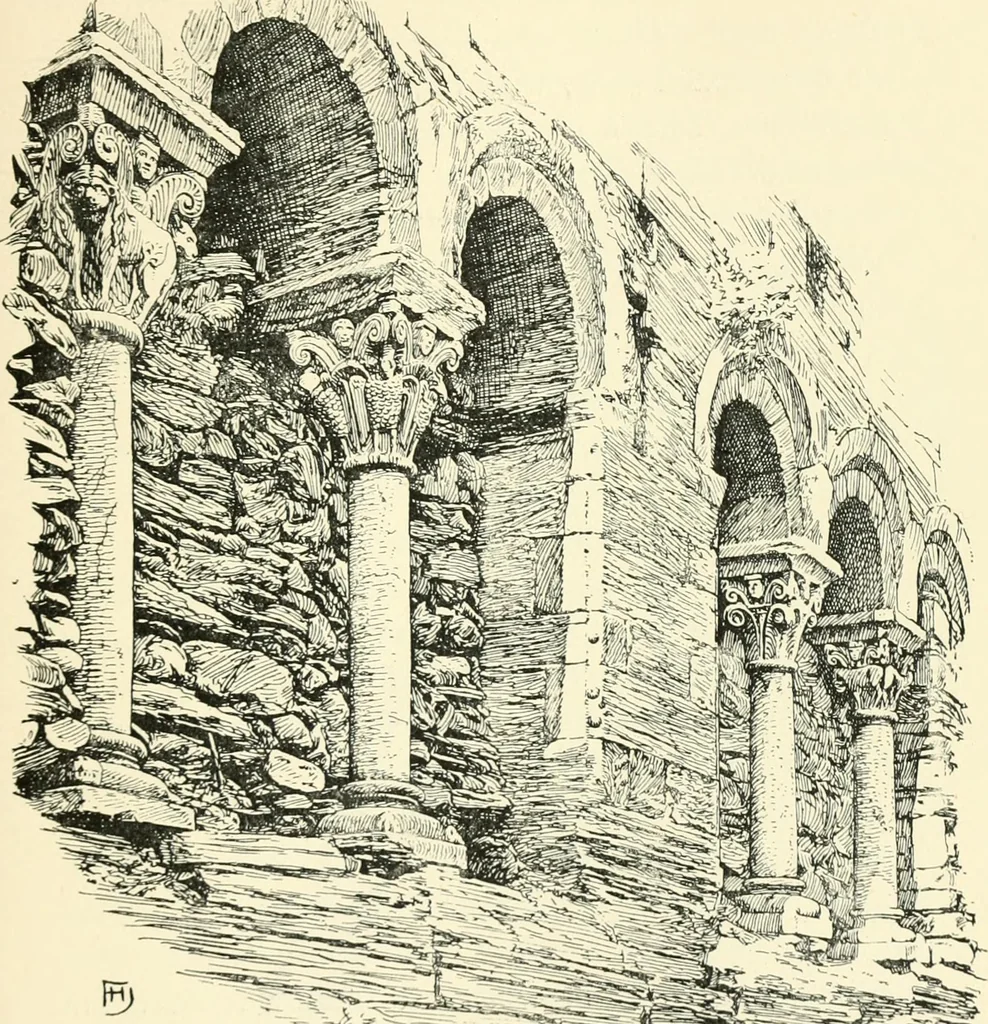 An illustration from Rambles in the Pyrenees and the adjacent districts, Gascony, Pays de Foix, & Roussillon, 1912, leaf 290