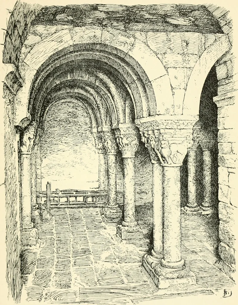 An illustration from Rambles in the Pyrenees and the adjacent districts, Gascony, Pays de Foix, & Roussillon, 1912, leaf 294