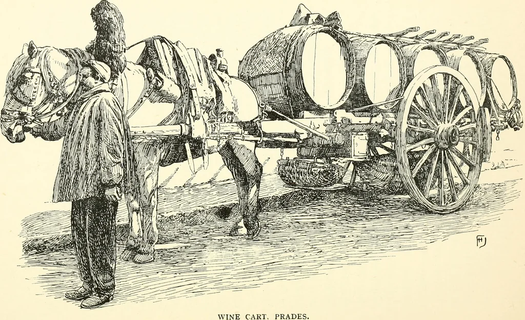 An illustration from Rambles in the Pyrenees and the adjacent districts, Gascony, Pays de Foix, & Roussillon, 1912, leaf 303