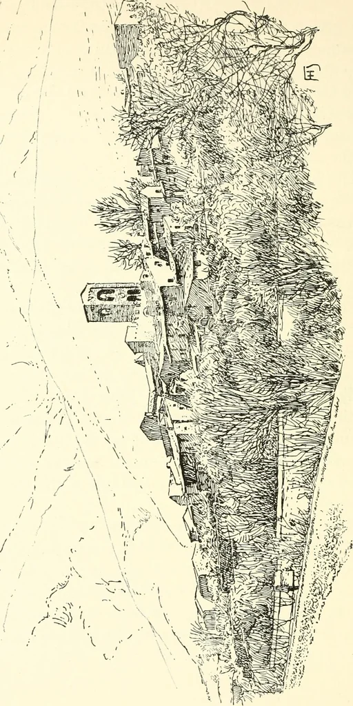 An illustration from Rambles in the Pyrenees and the adjacent districts, Gascony, Pays de Foix, & Roussillon, 1912, leaf 325
