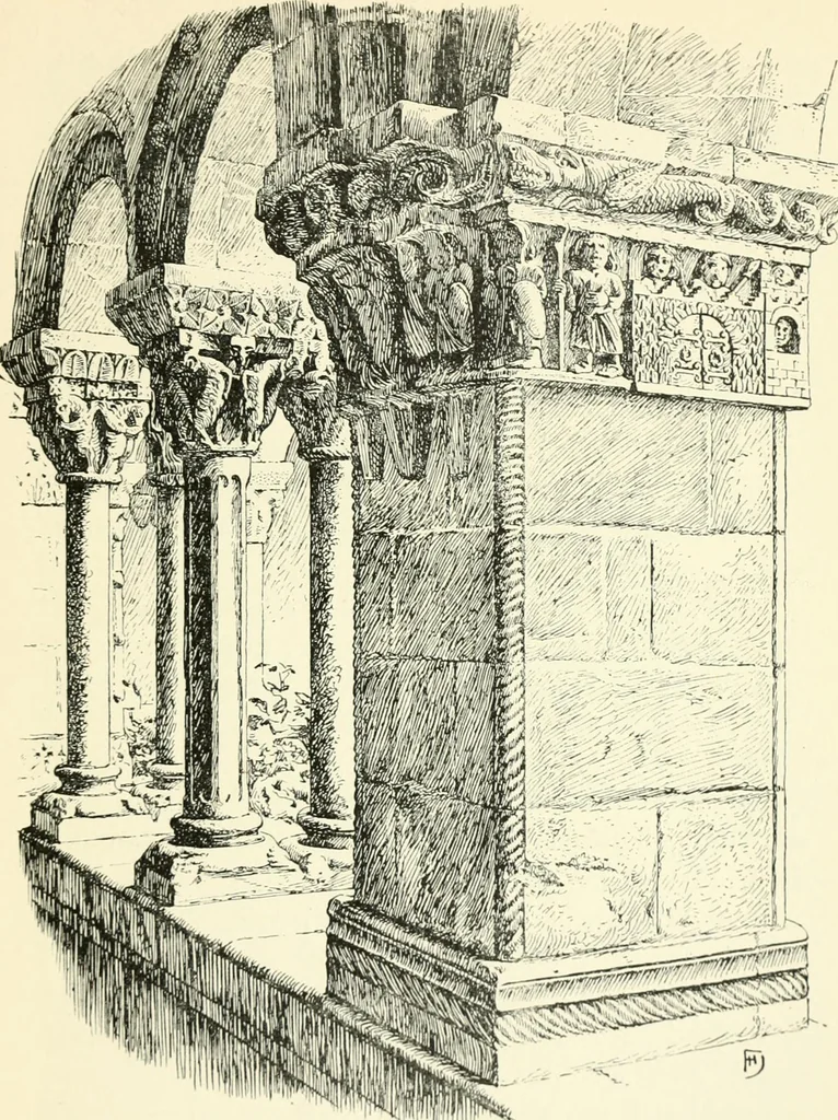 An illustration from Rambles in the Pyrenees and the adjacent districts, Gascony, Pays de Foix, & Roussillon, 1912, leaf 352