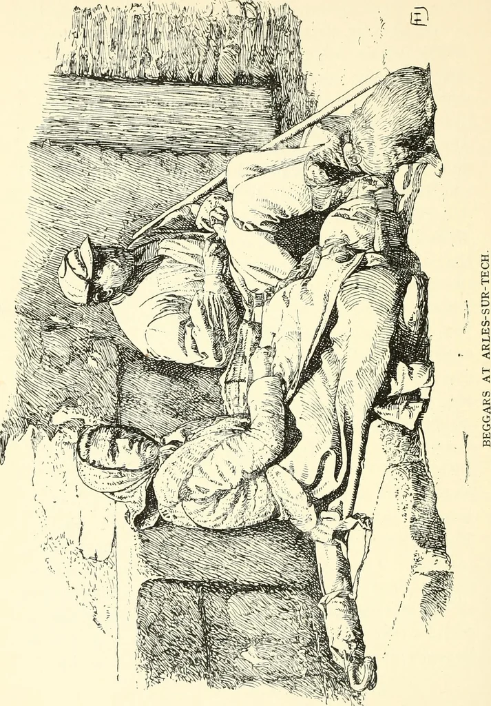 An illustration from Rambles in the Pyrenees and the adjacent districts, Gascony, Pays de Foix, & Roussillon, 1912, leaf 385