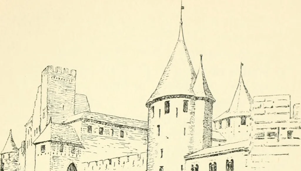 An illustration from Rambles in the Pyrenees and the adjacent districts, Gascony, Pays de Foix, & Roussillon, 1912, leaf 426