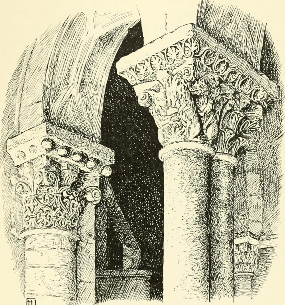 An illustration from Rambles in the Pyrenees and the adjacent districts, Gascony, Pays de Foix, & Roussillon, 1912, leaf 446