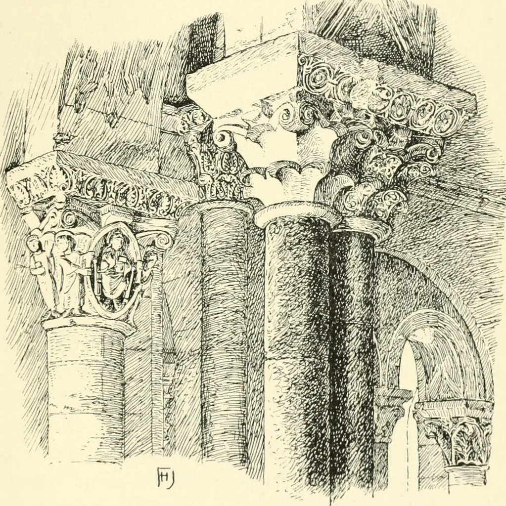 An illustration from Rambles in the Pyrenees and the adjacent districts, Gascony, Pays de Foix, & Roussillon, 1912, leaf 448