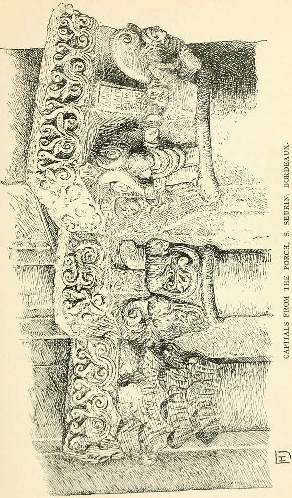An illustration from Rambles in the Pyrenees and the adjacent districts, Gascony, Pays de Foix, & Roussillon, 1912, leaf 46