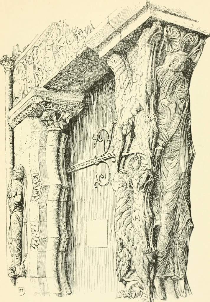 An illustration from Rambles in the Pyrenees and the adjacent districts, Gascony, Pays de Foix, & Roussillon, 1912, leaf 484