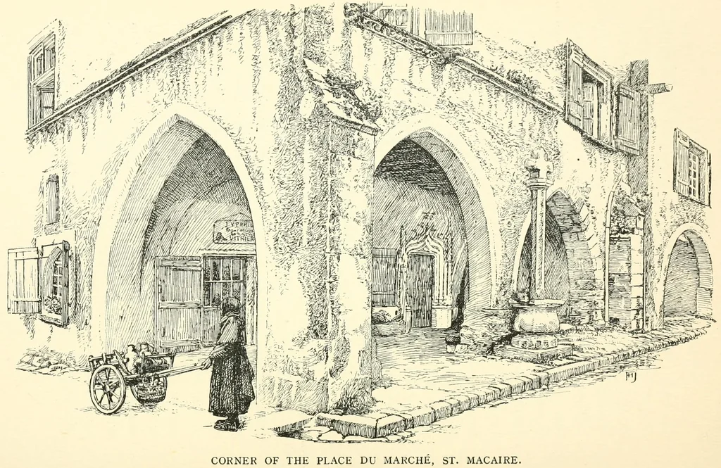 An illustration from Rambles in the Pyrenees and the adjacent districts, Gascony, Pays de Foix, & Roussillon, 1912, leaf 59