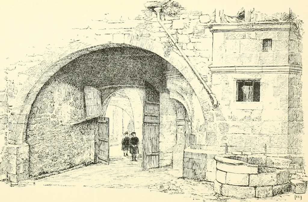 An illustration from Rambles in the Pyrenees and the adjacent districts, Gascony, Pays de Foix, & Roussillon, 1912, leaf 61