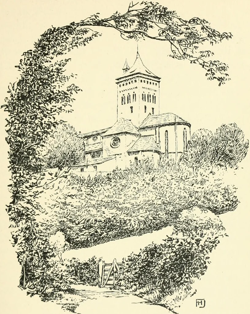 An illustration from Rambles in the Pyrenees and the adjacent districts, Gascony, Pays de Foix, & Roussillon, 1912, leaf 94