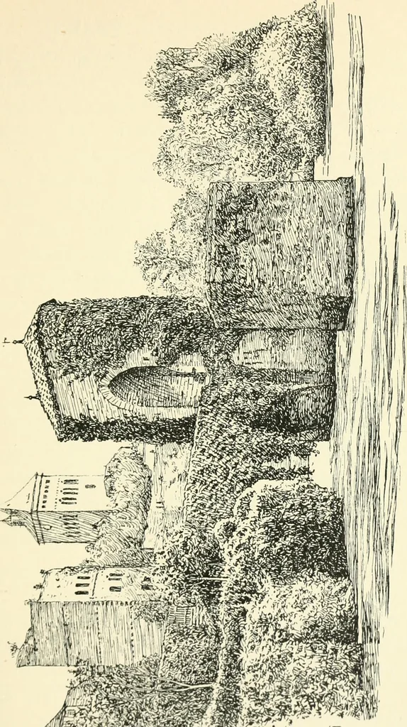 An illustration from Rambles in the Pyrenees and the adjacent districts, Gascony, Pays de Foix, & Roussillon, 1912, leaf 98