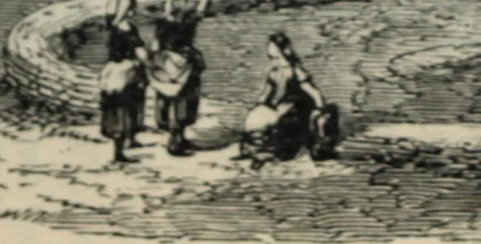 An illustration from Rambles in Rome; an archÃ¦ological and historical guide to the museums, galleries, villas, churches, and antiquities of Rome and the Campagna, 1887, leaf 133