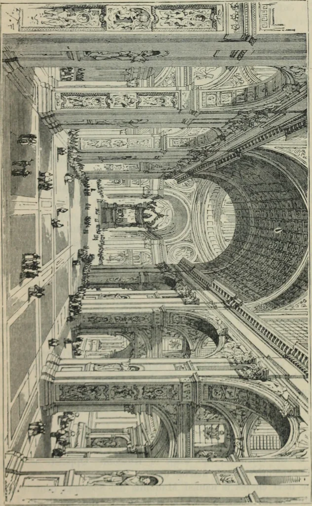 An illustration from Rambles in Rome; an archÃ¦ological and historical guide to the museums, galleries, villas, churches, and antiquities of Rome and the Campagna, 1887, leaf 154