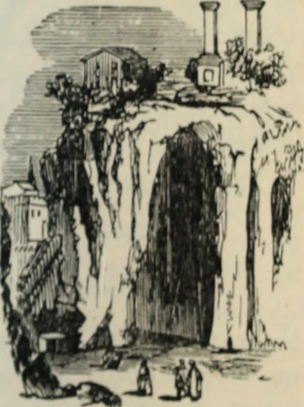 An illustration from Rambles in Rome; an archÃ¦ological and historical guide to the museums, galleries, villas, churches, and antiquities of Rome and the Campagna, 1887, leaf 211