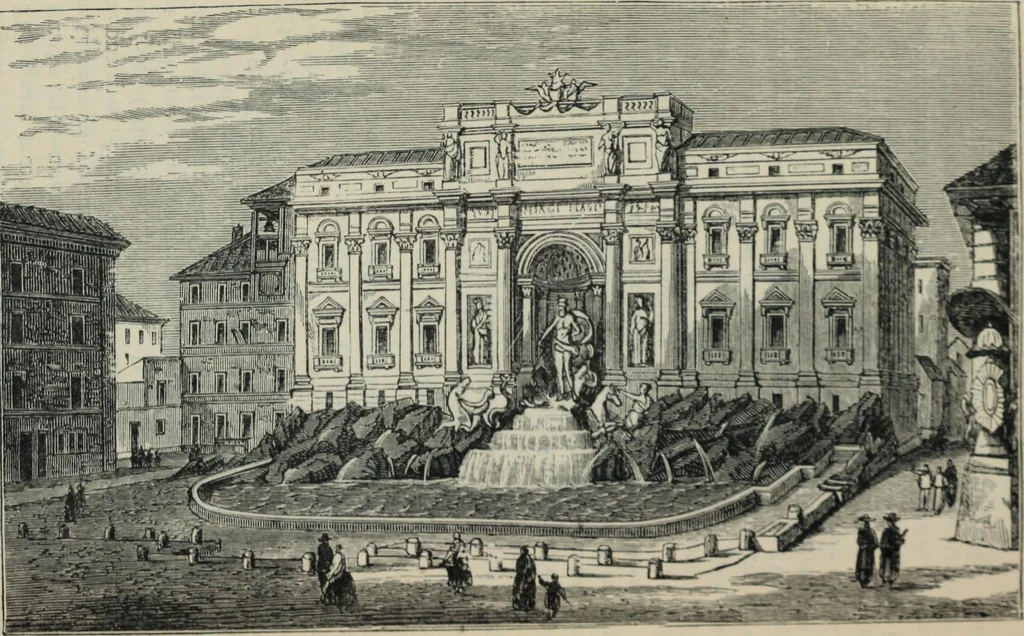 An illustration from Rambles in Rome; an archÃ¦ological and historical guide to the museums, galleries, villas, churches, and antiquities of Rome and the Campagna, 1887, leaf 258