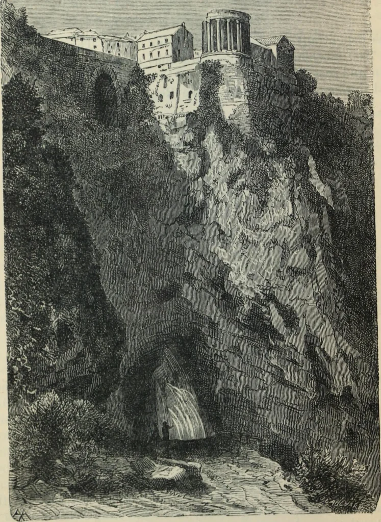 An illustration from Rambles in Rome; an archÃ¦ological and historical guide to the museums, galleries, villas, churches, and antiquities of Rome and the Campagna, 1887, leaf 363