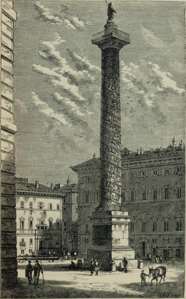 An illustration from Rambles in Rome; an archÃ¦ological and historical guide to the museums, galleries, villas, churches, and antiquities of Rome and the Campagna, 1887, leaf 50
