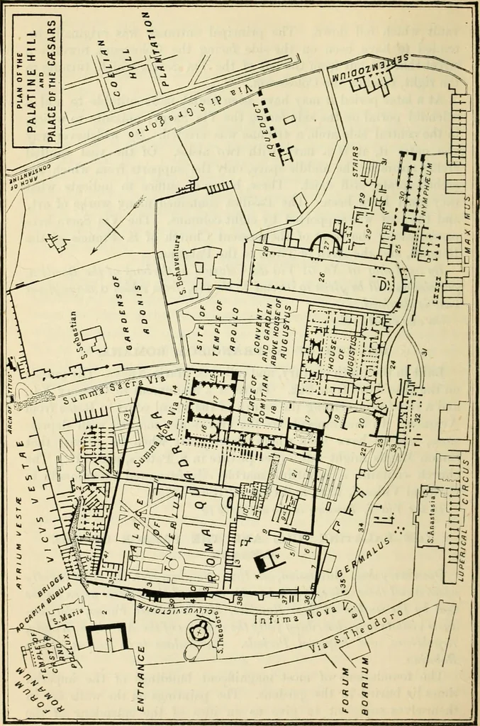 An illustration from Rambles in Rome : an archæological and historical guide to the museums, galleries, villas, churches, and antiquities of Rome and the Campagna, 1887, leaf 111