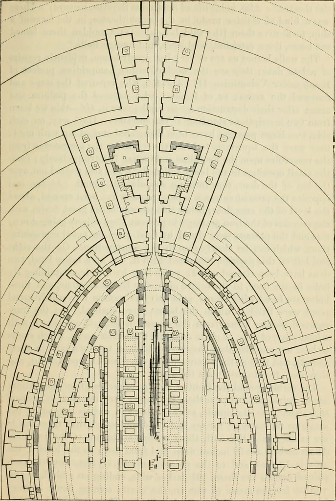 An illustration from Rambles in Rome : an archæological and historical guide to the museums, galleries, villas, churches, and antiquities of Rome and the Campagna, 1887, leaf 142