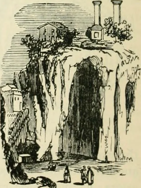 An illustration from Rambles in Rome : an archæological and historical guide to the museums, galleries, villas, churches, and antiquities of Rome and the Campagna, 1887, leaf 211