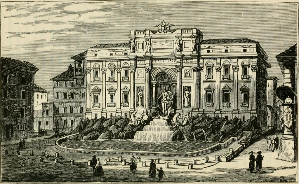 An illustration from Rambles in Rome : an archæological and historical guide to the museums, galleries, villas, churches, and antiquities of Rome and the Campagna, 1887, leaf 258