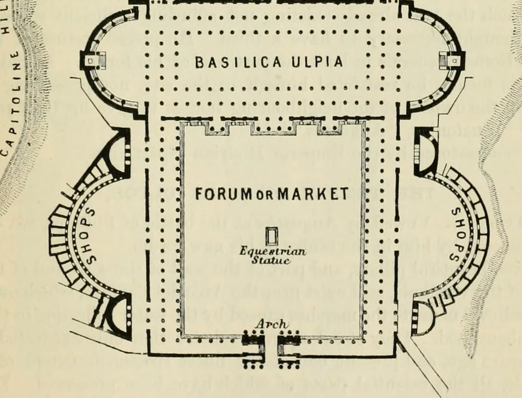 An illustration from Rambles in Rome : an archæological and historical guide to the museums, galleries, villas, churches, and antiquities of Rome and the Campagna, 1887, leaf 262