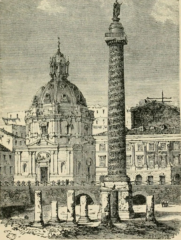 An illustration from Rambles in Rome : an archæological and historical guide to the museums, galleries, villas, churches, and antiquities of Rome and the Campagna, 1887, leaf 264