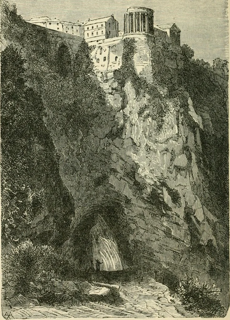 An illustration from Rambles in Rome : an archæological and historical guide to the museums, galleries, villas, churches, and antiquities of Rome and the Campagna, 1887, leaf 363