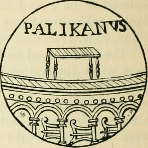 An illustration from Rambles in Rome : an archæological and historical guide to the museums, galleries, villas, churches, and antiquities of Rome and the Campagna, 1887, leaf 85